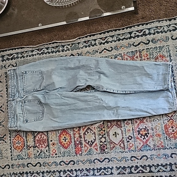 Girls distressed denim jeans size 13/14 - Picture 4 of 5